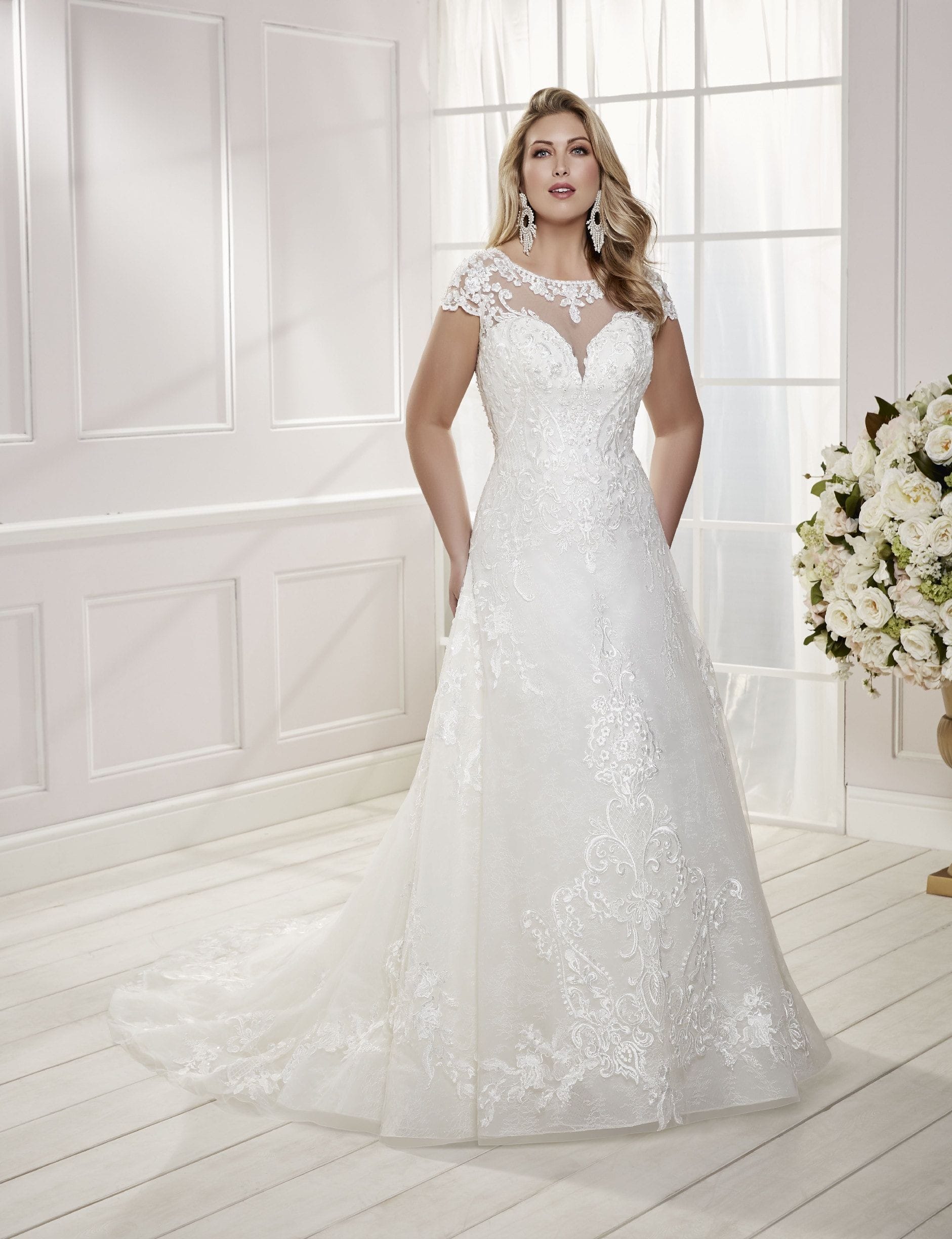 Tall plus size wedding dresses sale